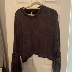 Free people crop sweater